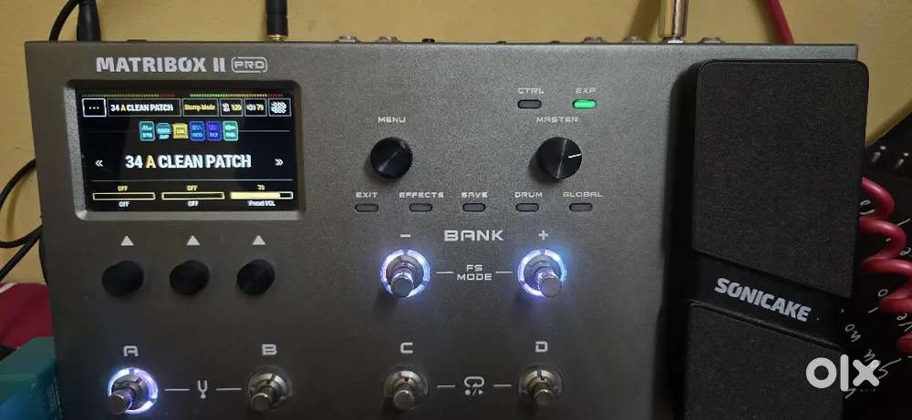 Sonicake Matribox II Pro (QME-200) Multi-Effects Pedal &ndash; Barely Used