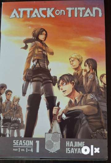 Attack on Titan Manga 1-4 Box outlets Set