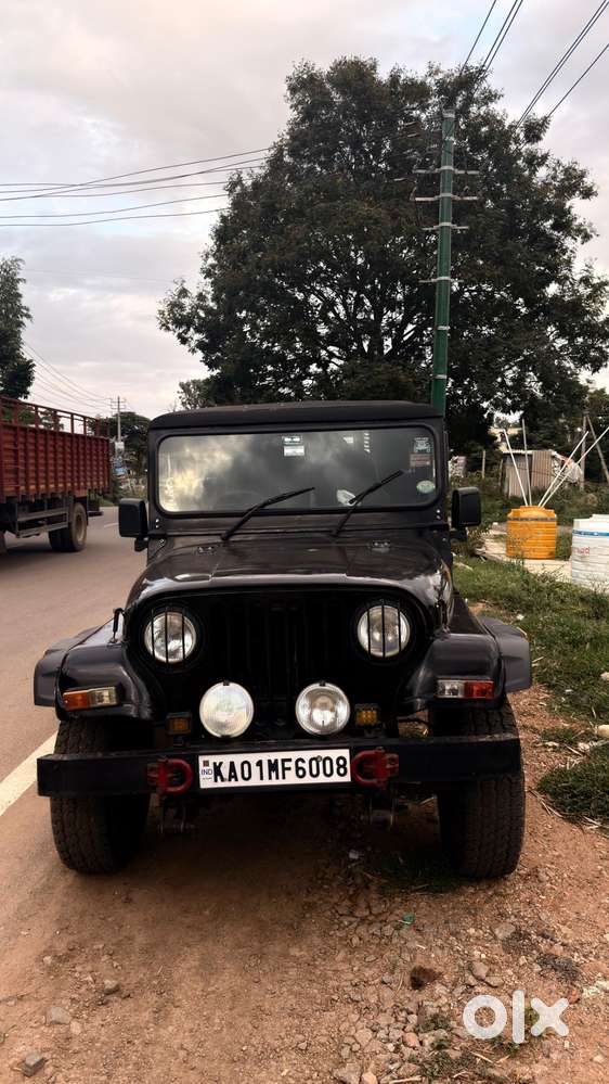 Ex-army Mahindra Thar Converted Mm540 Di Engine Hardtop
