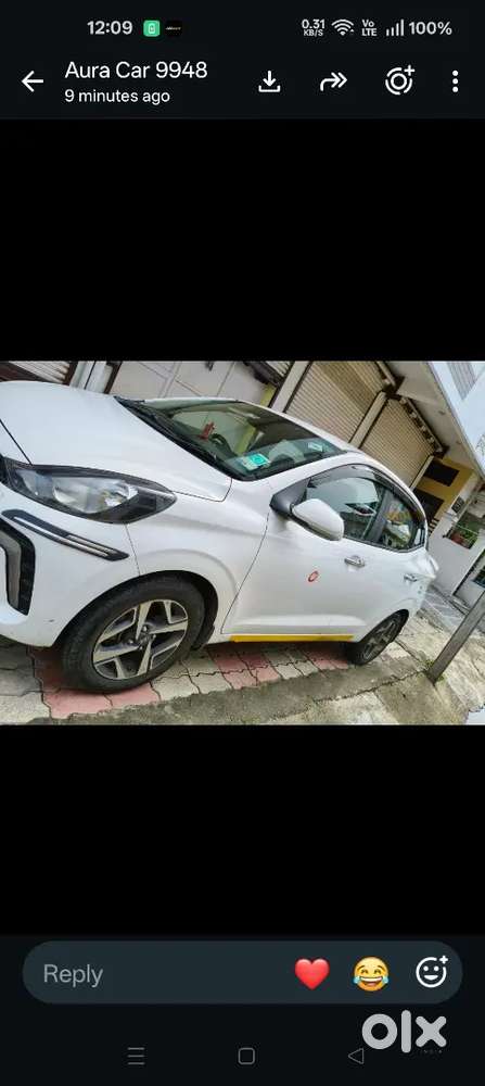 Hyundai Aura 1.2 Sx 2025 Cng Manual Comercial