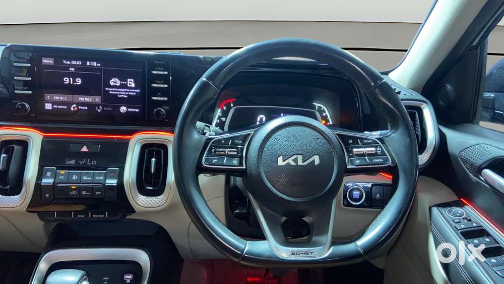 Kia Sonet 1.5 Htx Diesel At, 2022, Diesel