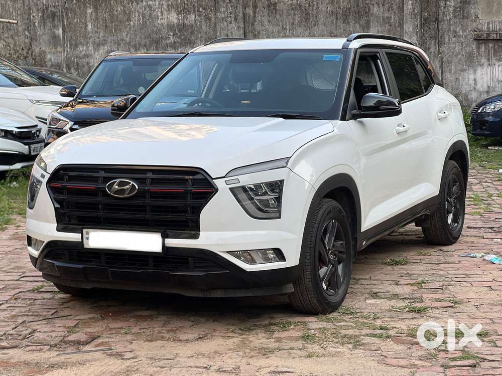 Hyundai Creta 1.5 S Plus Knight Petrol Dual Tone, 2022, Petrol