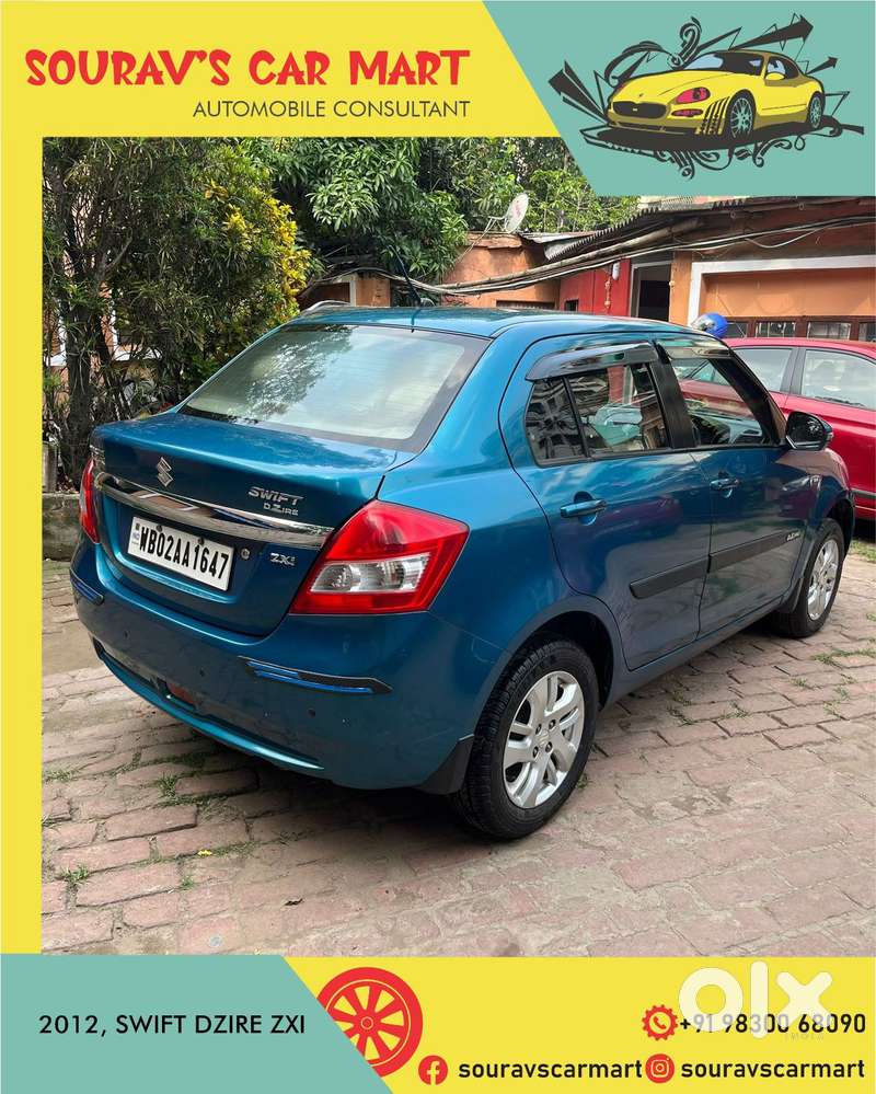 Maruti Suzuki Swift Dzire 1.2 Zxi Bsiv, 2012, Petrol