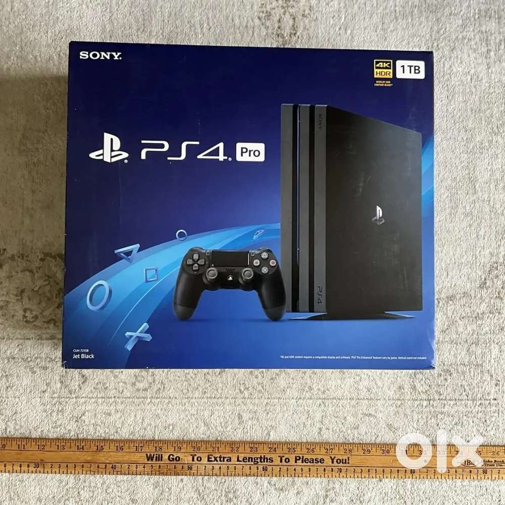 SONY Playstation 4 Pro PS4 Jet Black Console 1TB