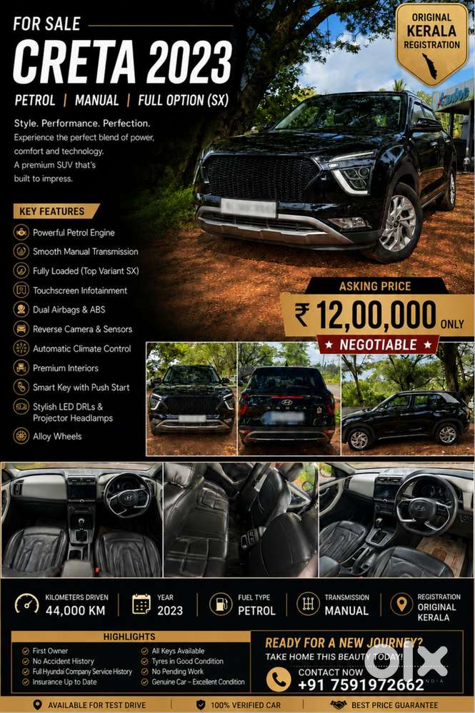 Creta 2023 Petrol
