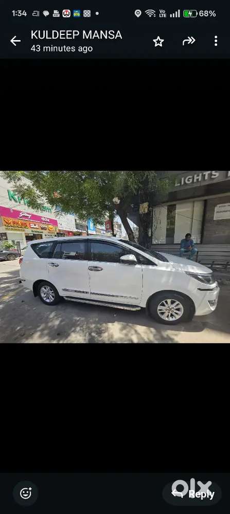 Sell Innova Crysta