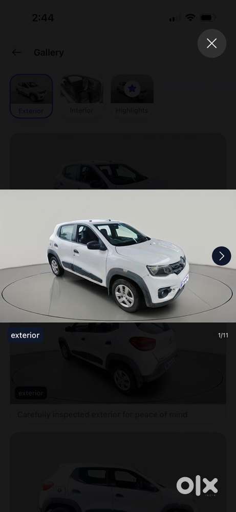 Renault Kwid 2016 Petrol Well Maintained