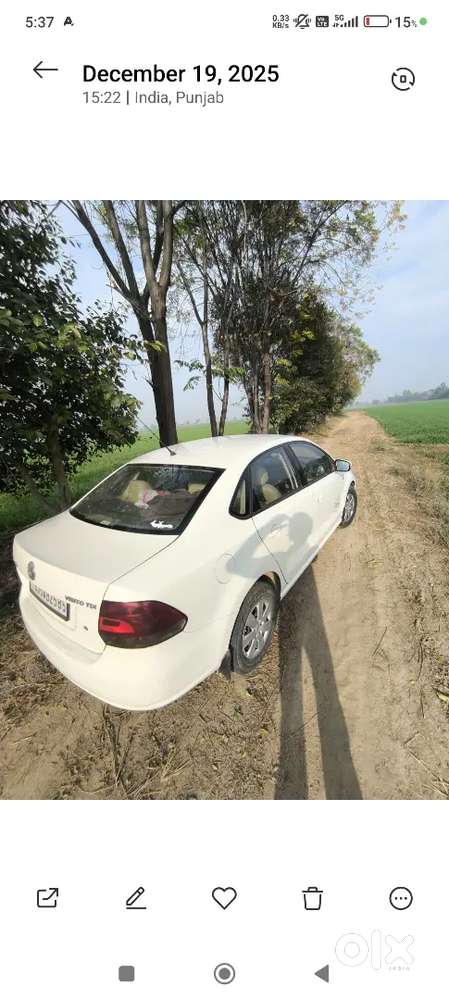 Volkswagen Vento Diesel 95000 Km Driven