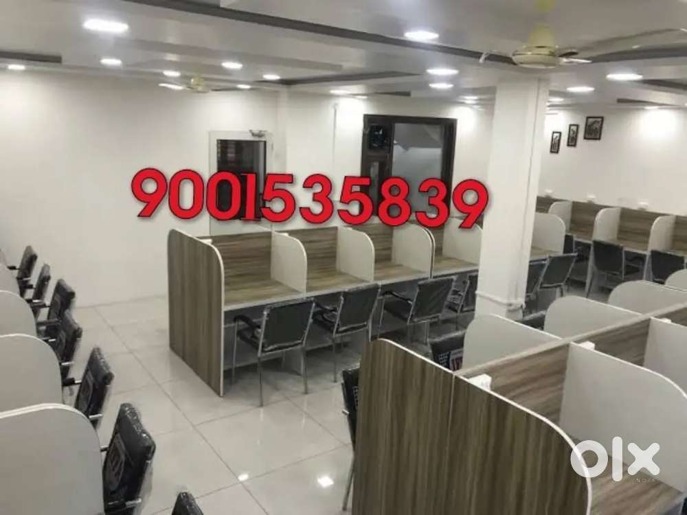 New wooden library furniture library cabin workstation telecaller