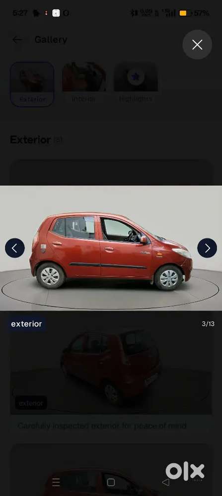 Hyundai I10 Magna Lpg 2013