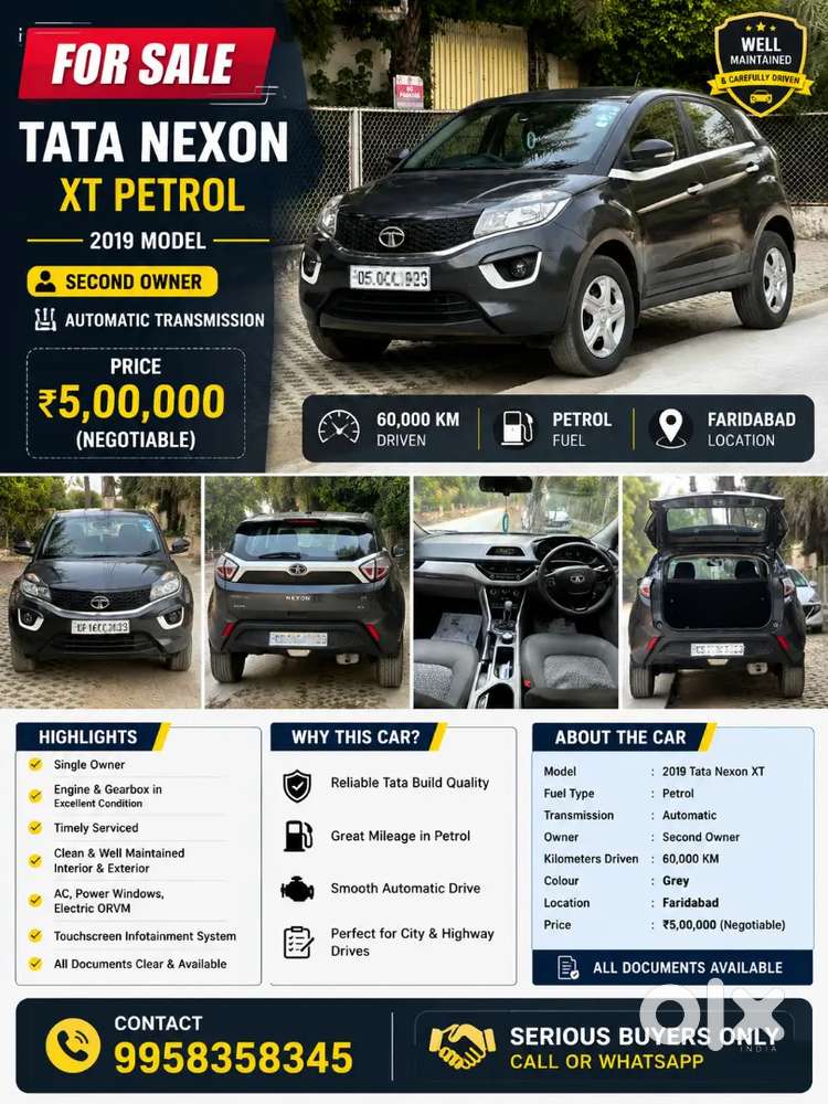 Tata Nexon 1.2 Revotron 2019