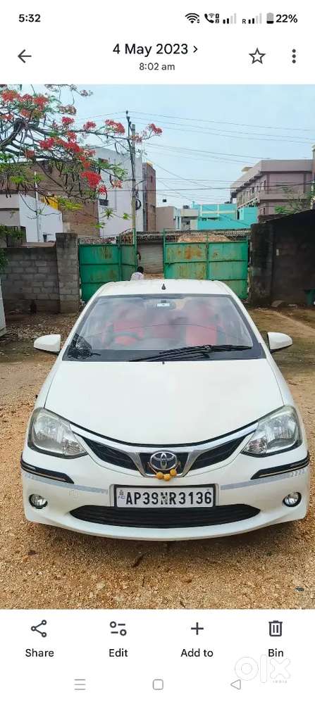 Toyota Etios 2015 Diesel 142000 Km Driven