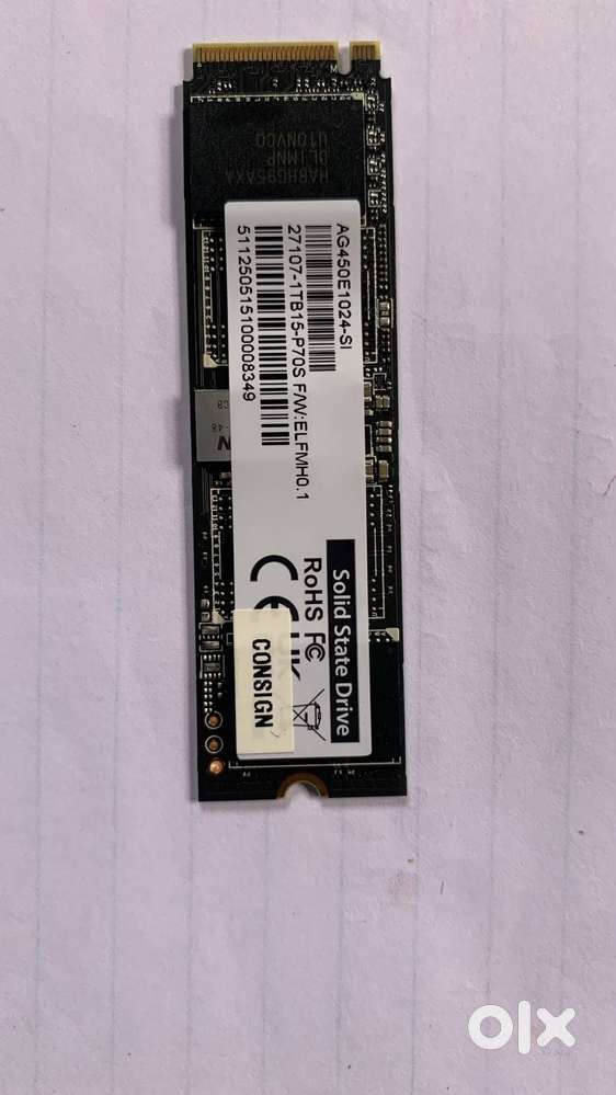 1TB Gigabyte AORUS Gen4 5000E M.2 NVMe Solid State Drive (SSD)