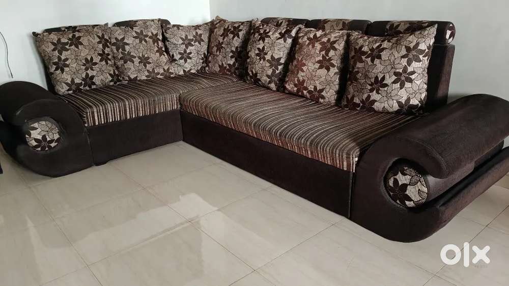 L-type Sofa with storage