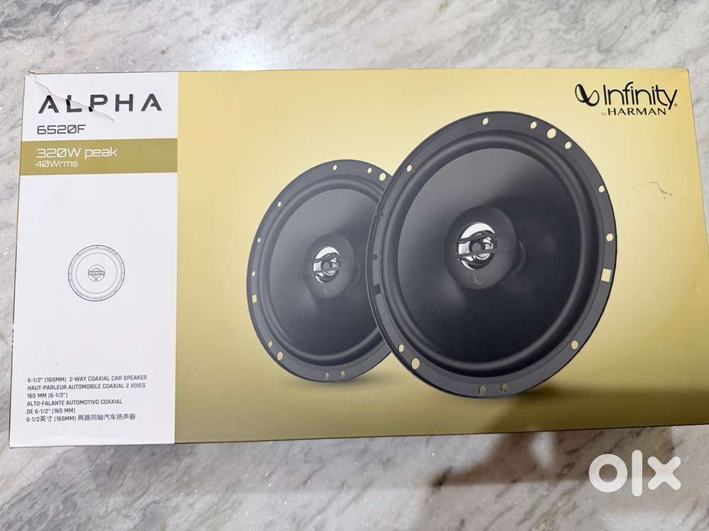 Infinity Alpha 6520F by Harman only 2500