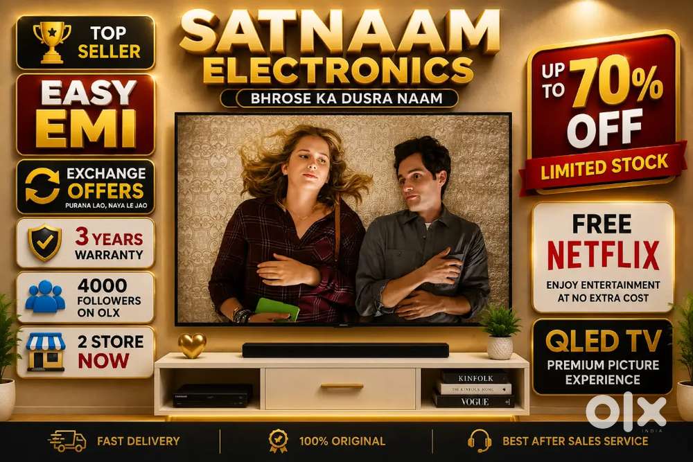 55 SLIM FRAMELESS Q-LED 3 YEARS WARRANTY HDR 10 ZERO DOT TECNOLOGY