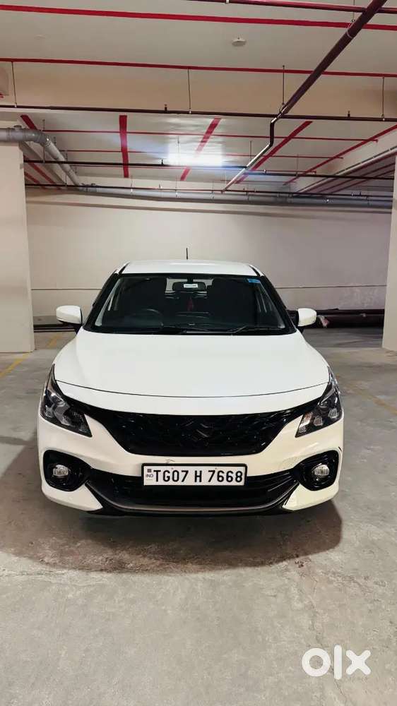 Suzuki Baleno 2024-top End-automatic-11812kms-modified Wheels-dechrome