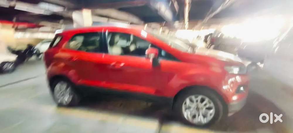 Ford Ecosport Orange Colour Well Mantain Good Condition