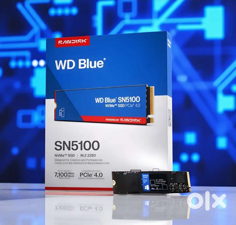 WD Blue SN5100 500GB NVMe Gen4 SSD - Hard Disks, Printers