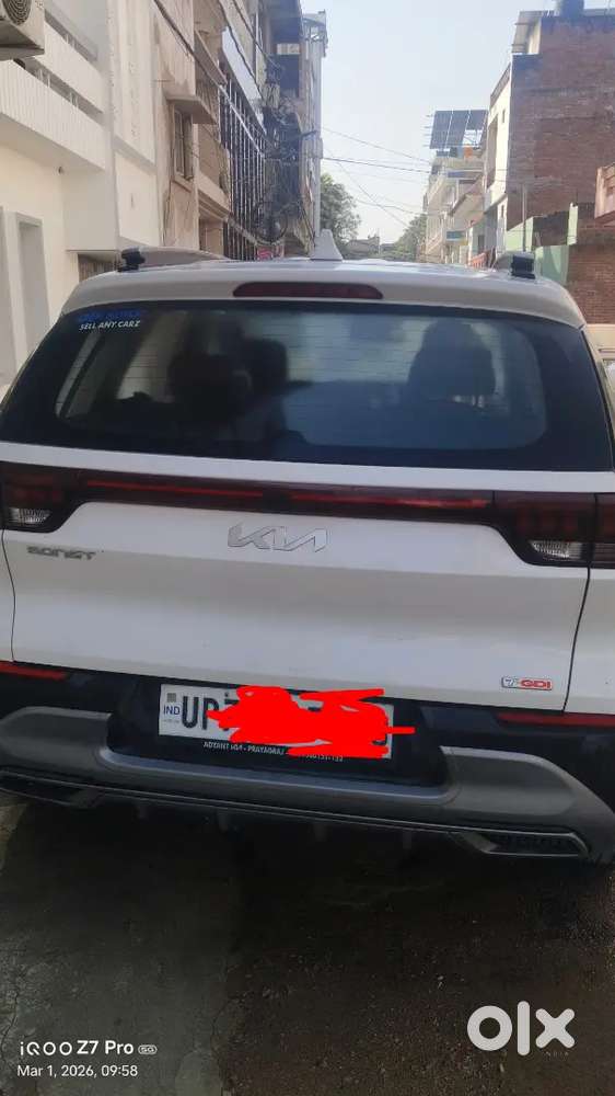 Kia Sonet Turbo Imt Sunroof With Zero Dep Insurance Jan 2027