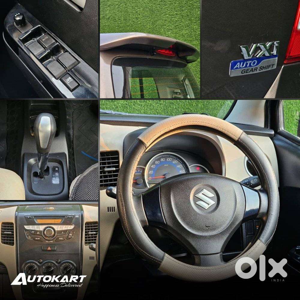 Maruti Suzuki Wagon R Vxi Amt1.2, 2017, Petrol