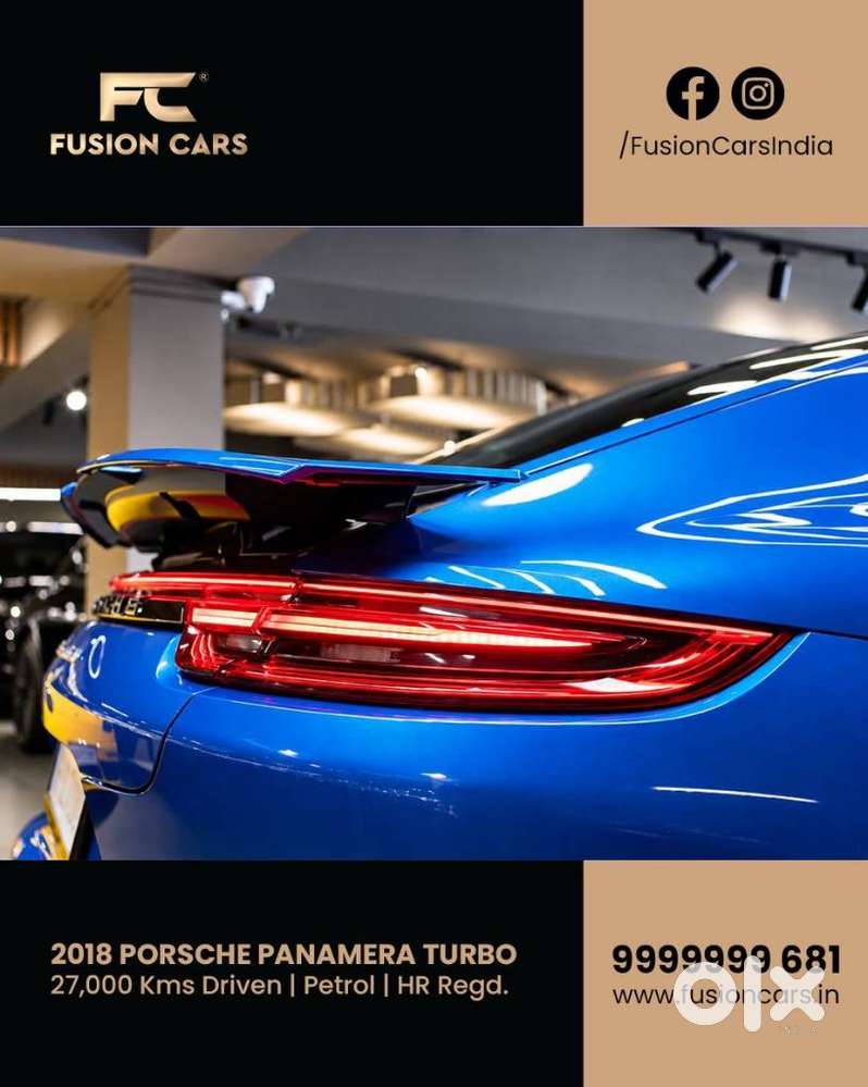 Porsche Panamera Turbo, 2018, Petrol