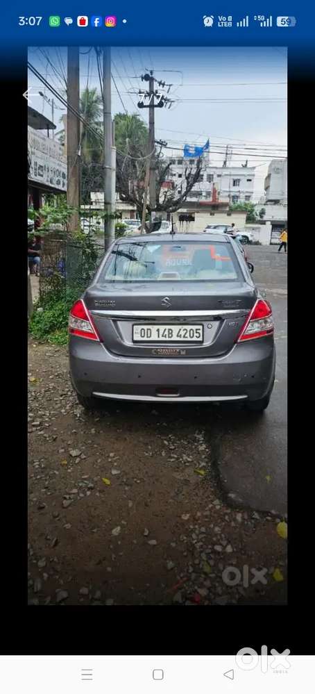 Swift Dzire Diesel  Good Mileage Upto 24km+  Led Lights