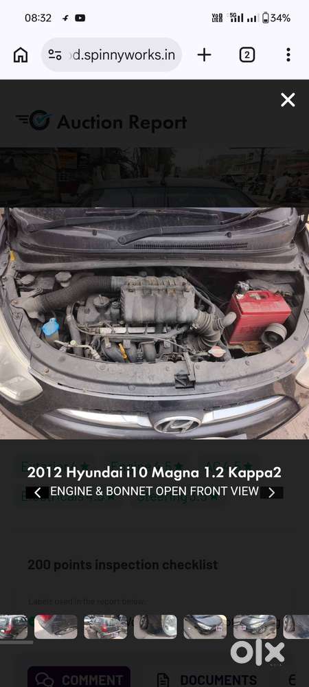 I 10 Magna Kappa Petrol Model 2012