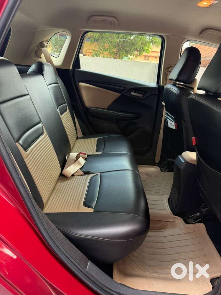 2018 Honda Jazz V Red - Only ₹4,75,000! 69k Km, Very Good Condition