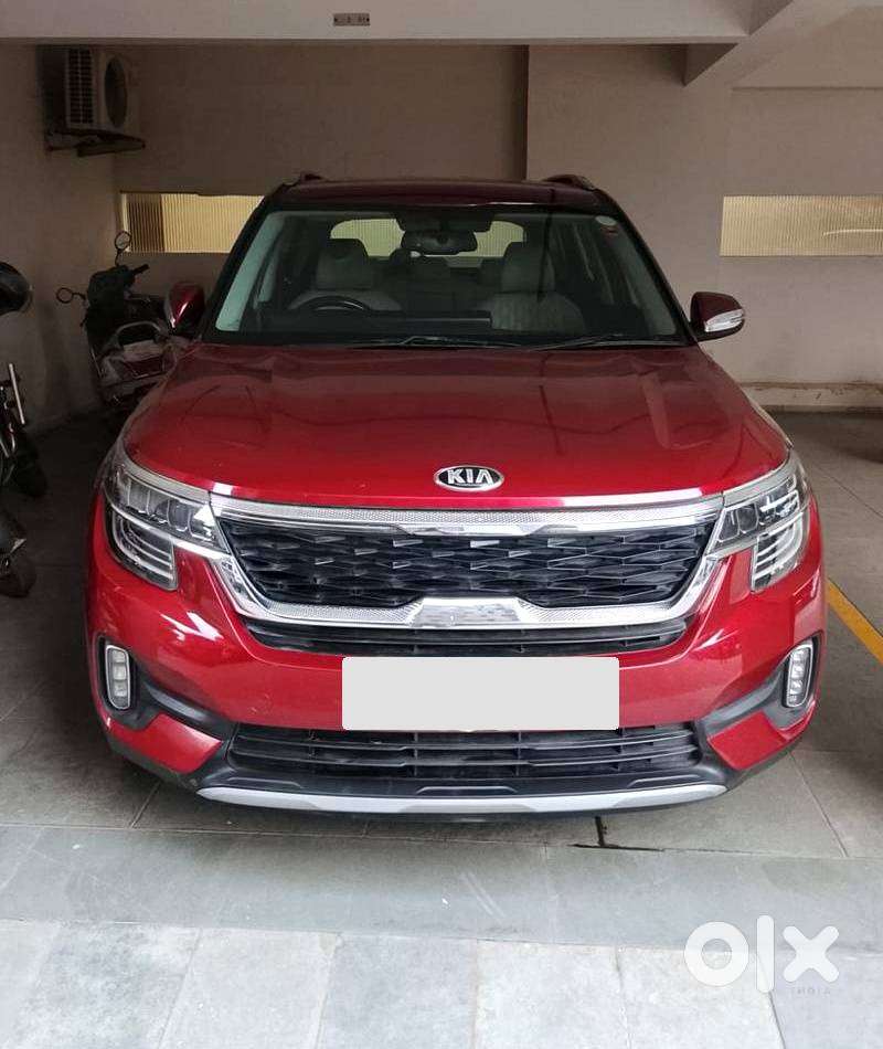 2020 Kia Seltos Htx Ivt 1.5 Petrol | 1st Owner | Red | Well Maintained