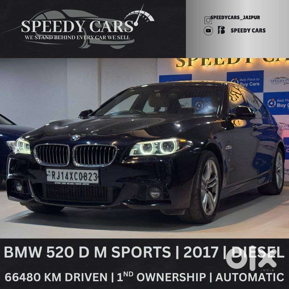 Bmw 5 Series 2.0 520d M Sport, 2017, Diesel
