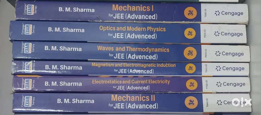 Cengage Physics and Mathematics Combo for JEE Advanced - 3rd Edition