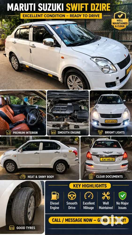 Maruti Suzuki Dzire 2017 Diesel 160000 Km Driven