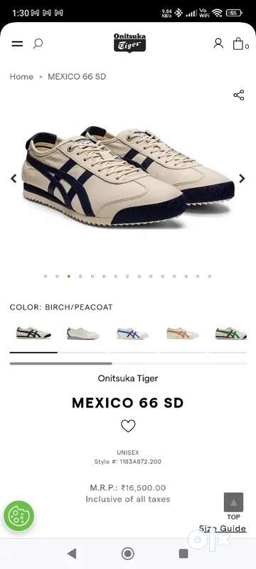 Onitsuka tiger sales mexico 66 m