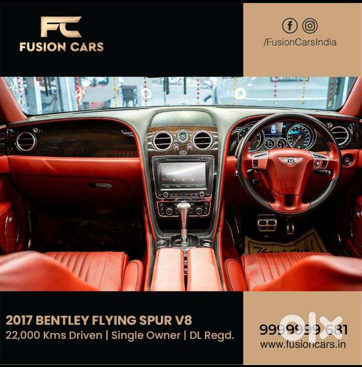 Bentley Flying Spur V8 Petrol, 2017, Petrol