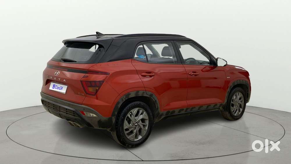 Hyundai Creta 1.4 Sx (o) Turbo Petrol Dct Dual Tone, 2021, Petrol