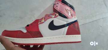 Jordan 1 best sale spiderman uk