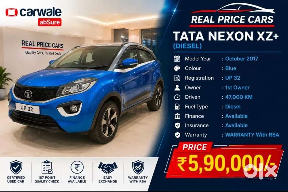 Tata Nexon 1.5 Revotorq Xz Plus, 2017, Diesel