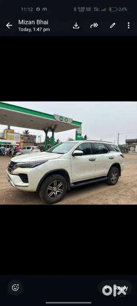 Toyota Fortuner  2021 Diesel 91000 Km Driven