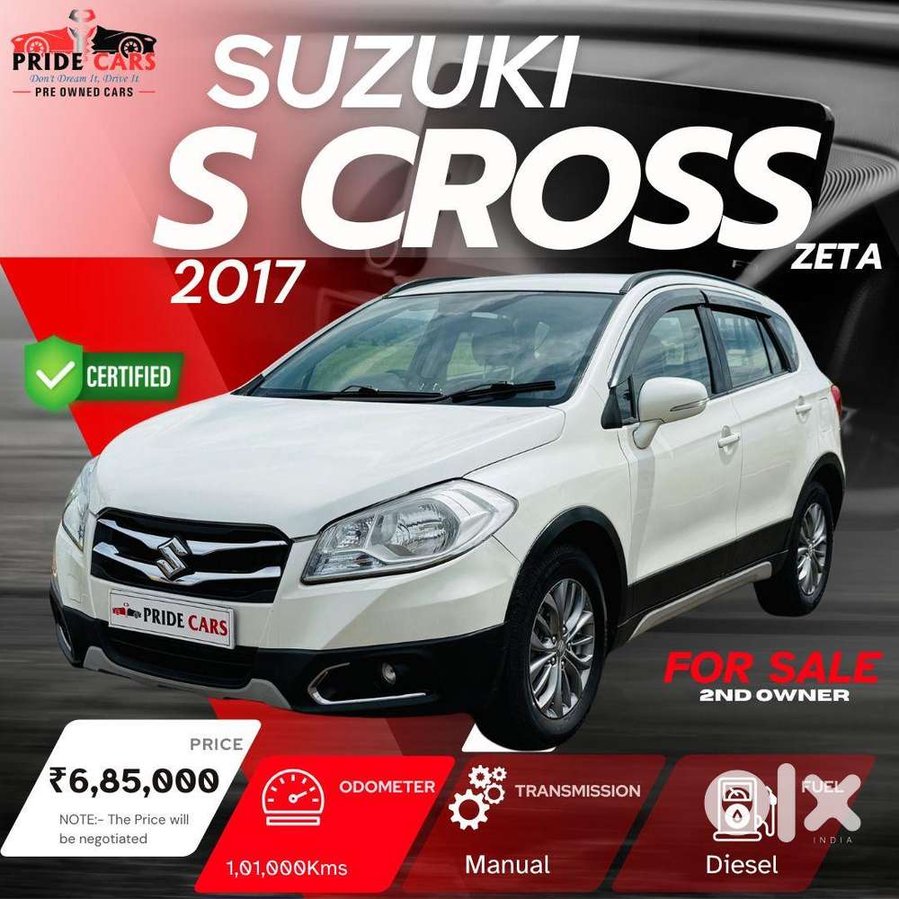 Maruti Suzuki S-cross Zeta 1.3, 2017, Diesel