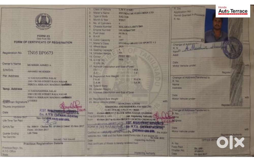 Hyundai Grand I10 1.2 Kappa Sportz, 2017, Petrol