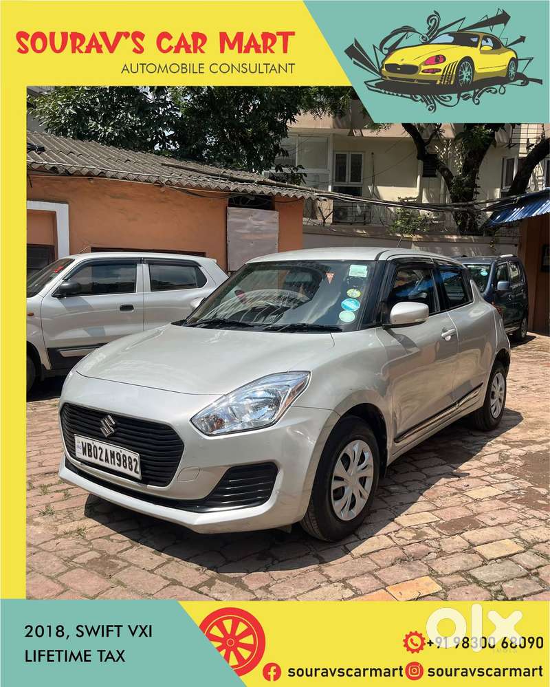 Maruti Suzuki Swift Vxi + Manual, 2018, Petrol