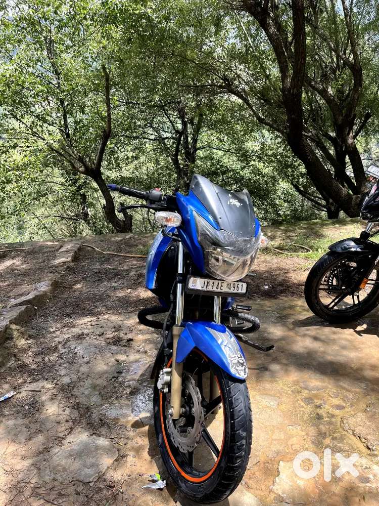 On Road Apache 180 Bs6 Blue Colour Ex Showroom Apache 180 Rtr 2013