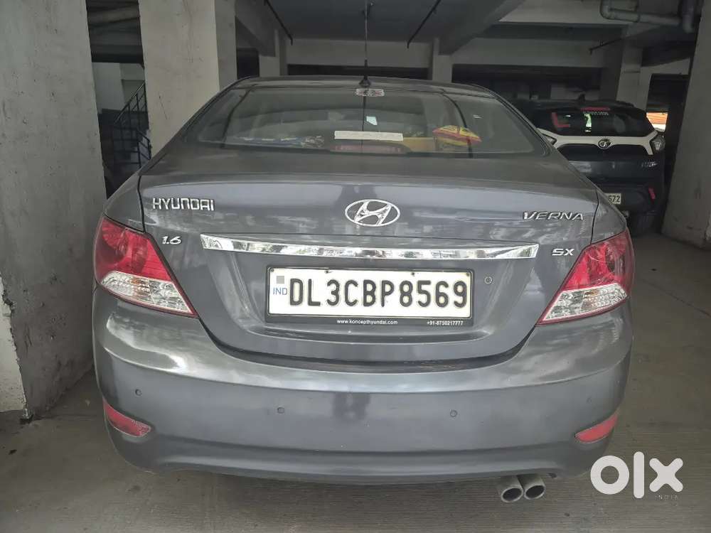 2013 Brand New Verna Sx Petrol Cng On Paper Brand New