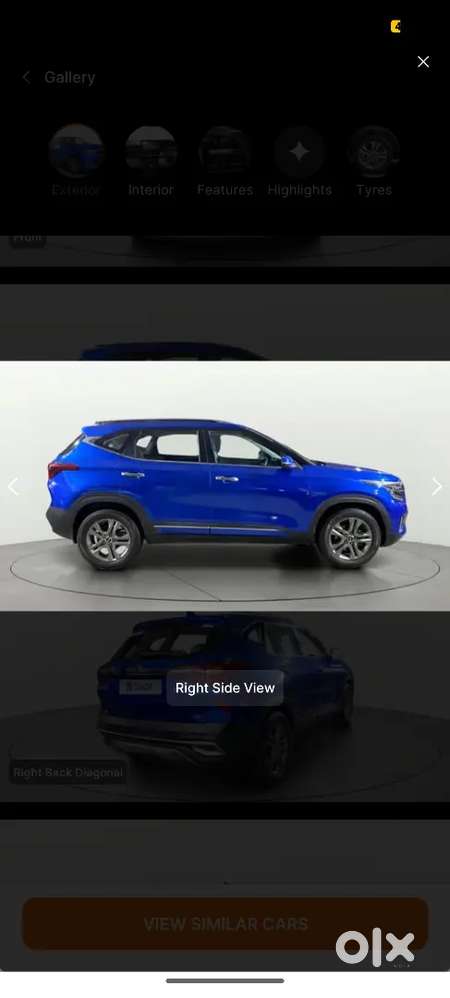 Kia Seltos Petrol Htx 2020