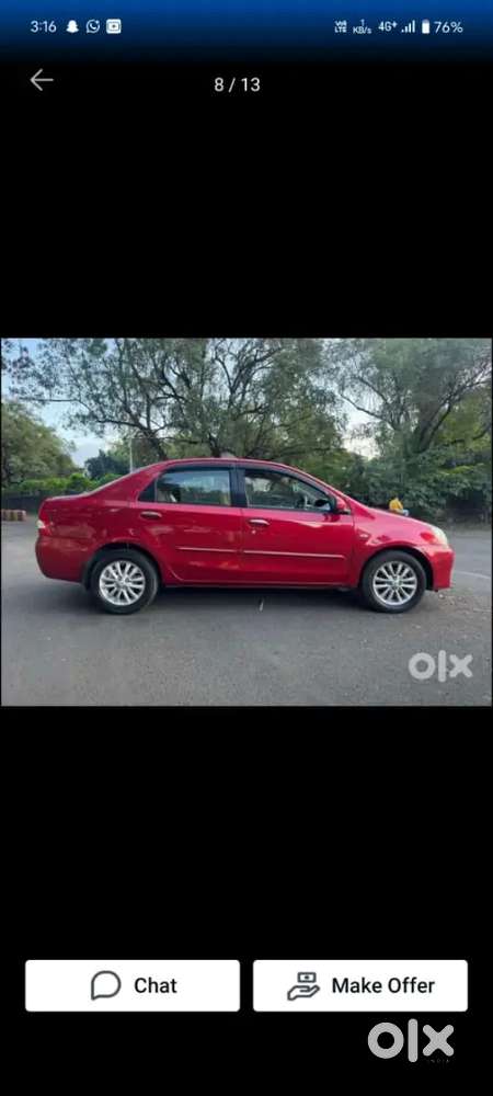 Toyota Etios Diesel 2012
