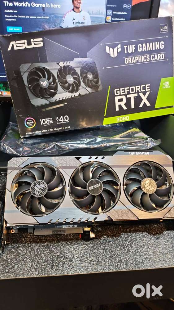 ASUS GEFORCE RTX 3080 TUF Gaming 10GB Desktop Graphics Card Editing