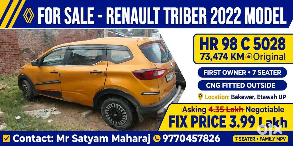 Renault Triber Petrol Manual 2022