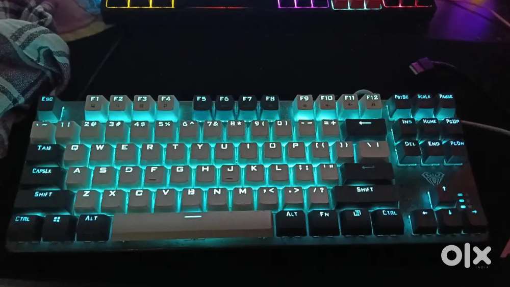 [URGENT SELL] AULA F3287 TKL Mechanical Keyboard (Blue Switches)