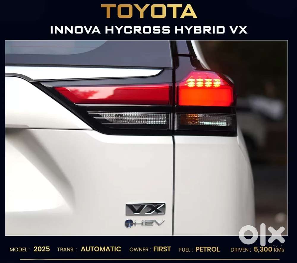 Toyota Innova Hycross 2.0 Vx Hybrid 7 Str, 2025, Petrol